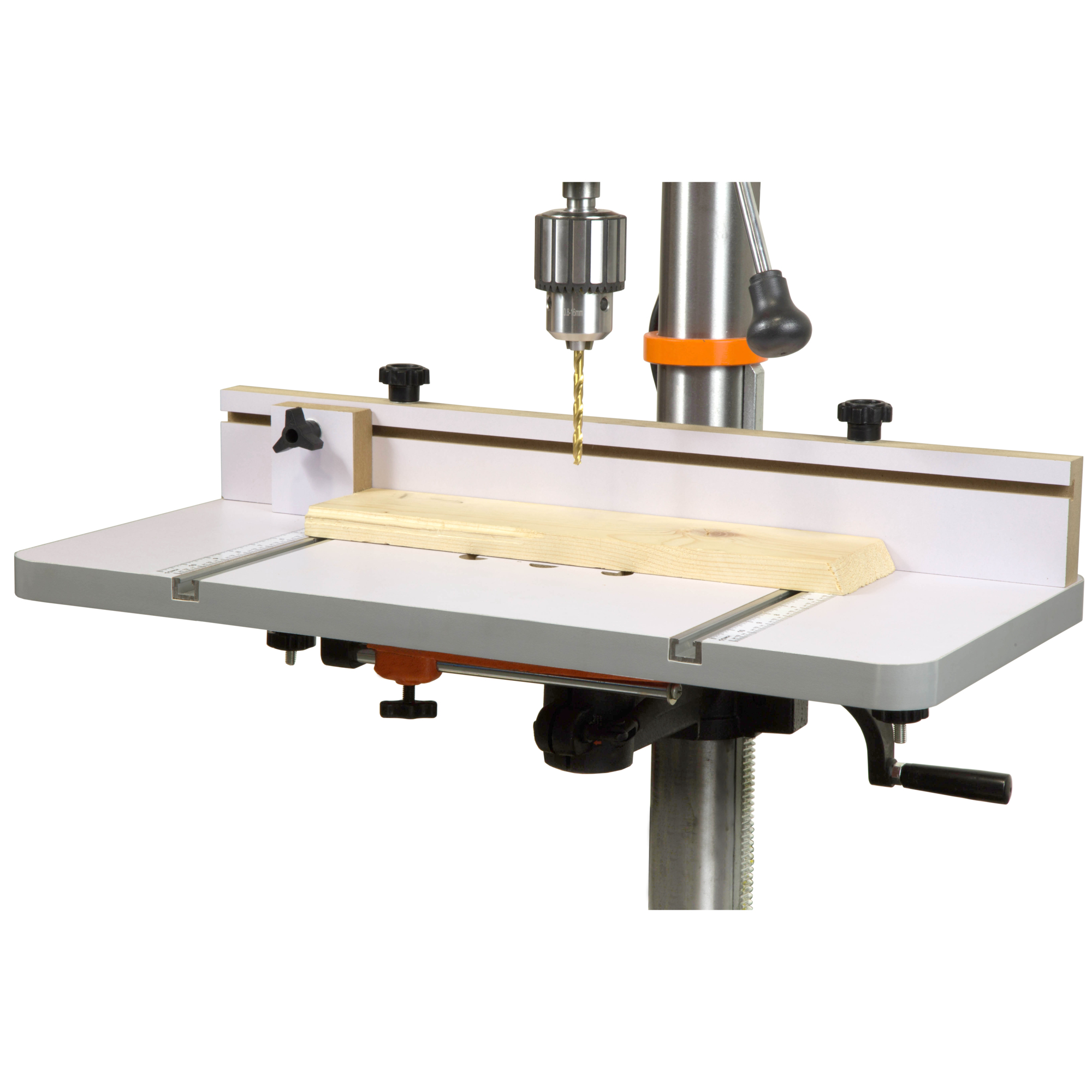 WEN Drill Press Table - 24in. x 12in., Adjustable Fence, MDF, Model# DPA2412T